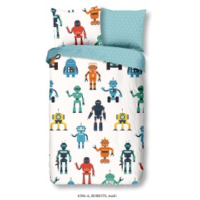 Good Morning Robots children's duvet cover 140x200/220 cm by Good Morning, Duvet covers - Ref: Foro24-427308, Price: 32,99 €,...