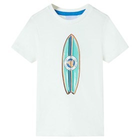 Camiseta de manga corta infantil color crudo 104 de , Camisetas para niños - Ref: Foro24-11810, Precio: 7,99 €, Descuento: %