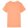 Camiseta de manga corta infantil naranja neón 128 de , Camisetas para niños - Ref: Foro24-11852, Precio: 8,99 €, Descuento: %