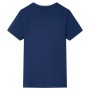 Camiseta infantil de manga corta azul oscuro 140 de , Camisetas para niños - Ref: Foro24-11943, Precio: 9,99 €, Descuento: %