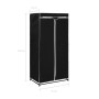 Armarios 2 unidades negro 75x50x160 cm de vidaXL, Armarios roperos - Ref: Foro24-282441, Precio: 46,43 €, Descuento: %