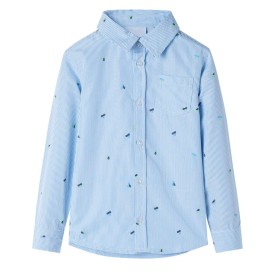 Camisa infantil azul claro 128 de , Camisetas para niños - Ref: Foro24-12187, Precio: 13,99 €, Descuento: %