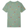 Khaki children's short-sleeved T-shirt 128 by , Kids T-shirts - Ref: Foro24-11767, Price: 11,99 €, Discount: %