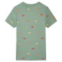 Camiseta de manga corta infantil caqui 104 de , Camisetas para niños - Ref: Foro24-11765, Precio: 11,99 €, Descuento: %