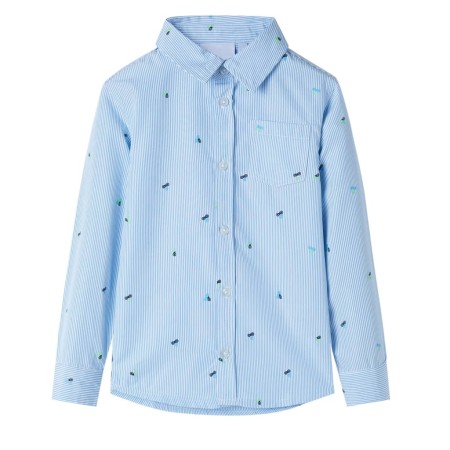 Light blue children's shirt 116 by , Kids T-shirts - Ref: Foro24-12186, Price: 10,18 €, Discount: %