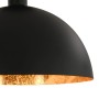 Deckenlampen 2 Stück schwarz und gold halbkugelförmig E27 von vidaXL, Lampen - Ref: Foro24-50873, Preis: 70,85 €, Rabatt: %