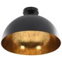 Ceiling lamps 2 pcs black and gold hemispherical E27 by vidaXL, Lamps - Ref: Foro24-50873, Price: 80,92 €, Discount: %