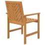 Garden dining chairs 4 pcs solid acacia wood by , Garden chairs - Ref: Foro24-3155975, Price: 308,99 €, Discount: %