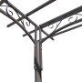 Garden Rose Arch Steel Gazebo Garden Decoration by , Pergolas, arches and garden trellises - Ref: Foro24-40791, Price: 199,44...