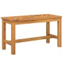 Solid acacia wood garden bench 80 cm by , garden benches - Ref: Foro24-362236, Price: 97,25 €, Discount: %