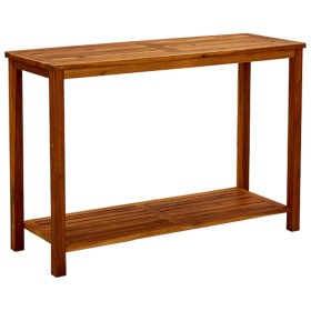 Mesa consola de jardín madera maciza de acacia 110x40x75 cm de , Mesas de jardín - Ref: Foro24-316406, Precio: 107,47 €, Desc...