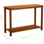 Mesa consola de jardín madera maciza de acacia 110x40x75 cm de , Mesas de jardín - Ref: Foro24-316406, Precio: 123,36 €, Desc...