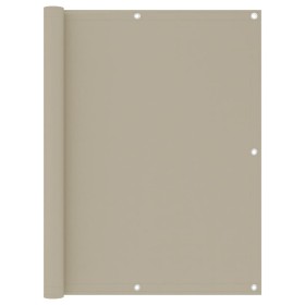 Toldo para balcón tela oxford beige 120x300 cm de , Sombrillas - Ref: Foro24-134944, Precio: 20,09 €, Descuento: %