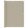 Balcony awning beige oxford fabric 120x300 cm by , Umbrellas - Ref: Foro24-134944, Price: 20,09 €, Discount: %