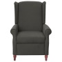 Sillón reclinable de masaje tela gris oscuro de vidaXL, Sillones de masaje eléctricos - Ref: Foro24-282208, Precio: 186,35 €,...