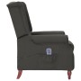 Sillón reclinable de masaje tela gris oscuro de vidaXL, Sillones de masaje eléctricos - Ref: Foro24-282208, Precio: 186,35 €,...