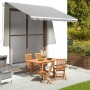 Tela de repuesto para toldo gris antracita y blanco 3,5x2,5 m de , Toldos - Ref: Foro24-311986, Precio: 42,51 €, Descuento: %