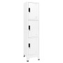 White steel locker 38x45x180 cm by , Lockers and storage cabinets - Ref: Foro24-339780, Price: 178,70 €, Discount: %