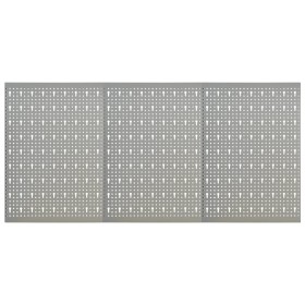 Pegboards for wall 3 units steel 40x58 cm by , Tool Organization and Storage - Ref: Foro24-145349, Price: 39,00 €, Discount: %