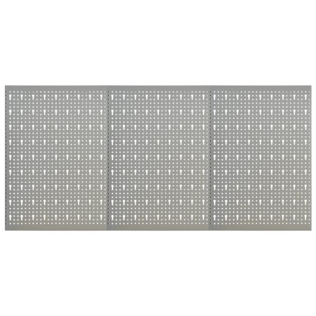 Stecktafeln für Wand 3 Einheiten Stahl 40x58 cm von , Werkzeugorganisation und -lagerung - Ref: Foro24-145349, Preis: 38,93 €...