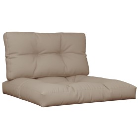 Kissen für Paletten 2 Einheiten taupegrauer Stoff von , Kissen für Stühle und Sofas - Ref: Foro24-314521, Preis: 52,99 €, Rab...