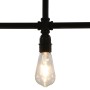 Black ceiling lamp 3 E27 bulbs by vidaXL, Lamps - Ref: Foro24-281628, Price: 43,63 €, Discount: %