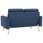 Dreiteilige Sofagarnitur aus blauem Stoff von , Sofas - Ref: Foro24-3056648, Preis: 788,79 €, Rabatt: %