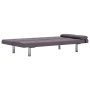 Sofá cama con dos almohadas de poliéster color gris topo de vidaXL, Sofás - Ref: Foro24-282192, Precio: 172,99 €, Descuento: %