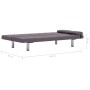 Sofá cama con dos almohadas de poliéster color gris topo de vidaXL, Sofás - Ref: Foro24-282192, Precio: 172,99 €, Descuento: %