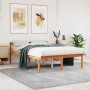 Cama para mayores madera maciza de pino marrón cera 140x200 cm de , Camas y somieres - Ref: Foro24-844158, Precio: 131,76 €, ...