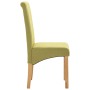 Dining chairs 4 units of green fabric by vidaXL, dining chairs - Ref: Foro24-249030, Price: 225,37 €, Discount: %