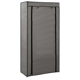 Shoe cabinet with gray fabric cover 58x28x106 cm by vidaXL, Shoe racks and shoe organizers - Ref: Foro24-282430, Price: 31,99...