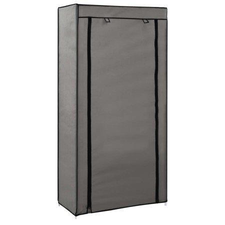 Shoe cabinet with gray fabric cover 58x28x106 cm by vidaXL, Shoe racks and shoe organizers - Ref: Foro24-282430, Price: 30,00...