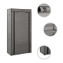 Shoe cabinet with gray fabric cover 58x28x106 cm by vidaXL, Shoe racks and shoe organizers - Ref: Foro24-282430, Price: 30,00...