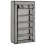 Shoe cabinet with gray fabric cover 58x28x106 cm by vidaXL, Shoe racks and shoe organizers - Ref: Foro24-282430, Price: 30,00...