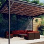 Garden furniture set 10 pieces and brown synthetic rattan cushions by , Garden sets - Ref: Foro24-3102587, Price: 945,34 €, D...