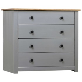 Panama Range gray pine wood auxiliary cabinet 80x40x73 cm by vidaXL, Sideboards - Ref: Foro24-282659, Price: 145,73 €, Discou...