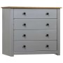 Panama Range gray pine wood auxiliary cabinet 80x40x73 cm by vidaXL, Sideboards - Ref: Foro24-282659, Price: 140,98 €, Discou...