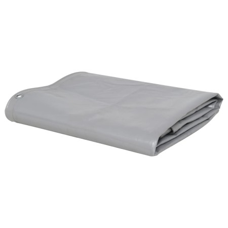 Canvas 650 g/m² 6x8 m gray by vidaXL, Waterproof tarpaulins - Ref: Foro24-144893, Price: 243,28 €, Discount: %