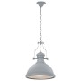 Gray round E27 ceiling lamp by vidaXL, Lamps - Ref: Foro24-281625, Price: 53,99 €, Discount: %