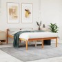 Cama para mayores madera maciza de pino marrón cera 120x190 cm de , Camas y somieres - Ref: Foro24-844152, Precio: 120,13 €, ...