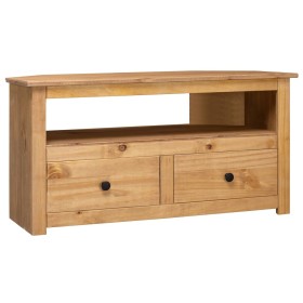 Mueble esquinero de TV madera de pino estilo Panamá 93x49x49 cm de vidaXL, Muebles TV - Ref: Foro24-282685, Precio: 128,62 €,...