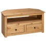 Panama style pine wood corner TV cabinet 93x49x49 cm by vidaXL, TV Furniture - Ref: Foro24-282685, Price: 128,62 €, Discount: %