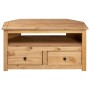 Panama style pine wood corner TV cabinet 93x49x49 cm by vidaXL, TV Furniture - Ref: Foro24-282685, Price: 128,62 €, Discount: %