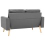 Conjunto de sofás de 3 piezas tela gris claro de , Sofás - Ref: Foro24-3056644, Precio: 762,32 €, Descuento: %