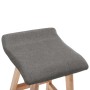 Kitchen stools 2 units dark gray fabric by vidaXL, Kitchen stools - Ref: Foro24-249577, Price: 127,99 €, Discount: %