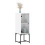 Auxiliary cabinet with white glass door 35x37x100 cm by , Sideboards - Ref: Foro24-836553, Price: 50,76 €, Discount: %