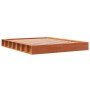 Wax brown pine solid wood bed frame 160x200 cm by , Beds and slatted bases - Ref: Foro24-844426, Price: 135,58 €, Discount: %