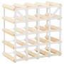 Solid pine wood wine rack for 20 bottles by vidaXL, Wine racks - Ref: Foro24-282469, Price: 44,69 €, Discount: %