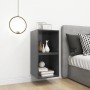 Wall cabinet 2 pcs gray plywood 37x37x37 cm by , Shelves and shelves - Ref: Foro24-805451, Price: 46,73 €, Discount: %